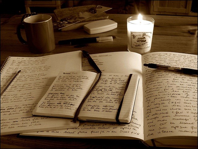writer notebooks