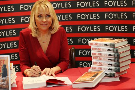Helen Fielding Signs Copies Of The New Bridget Jones Book
