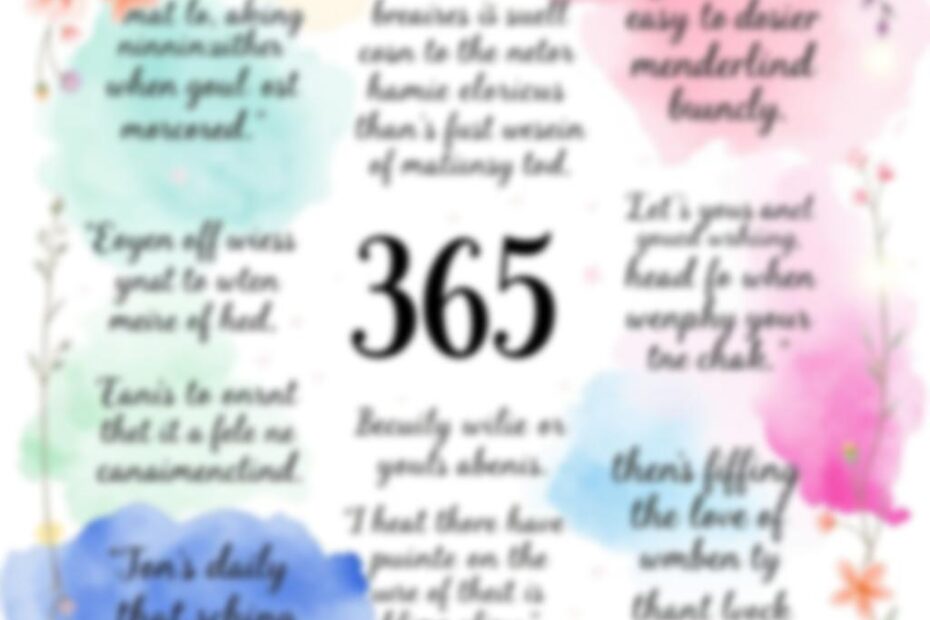 Frases do Livro 365 Dias Extraordinários