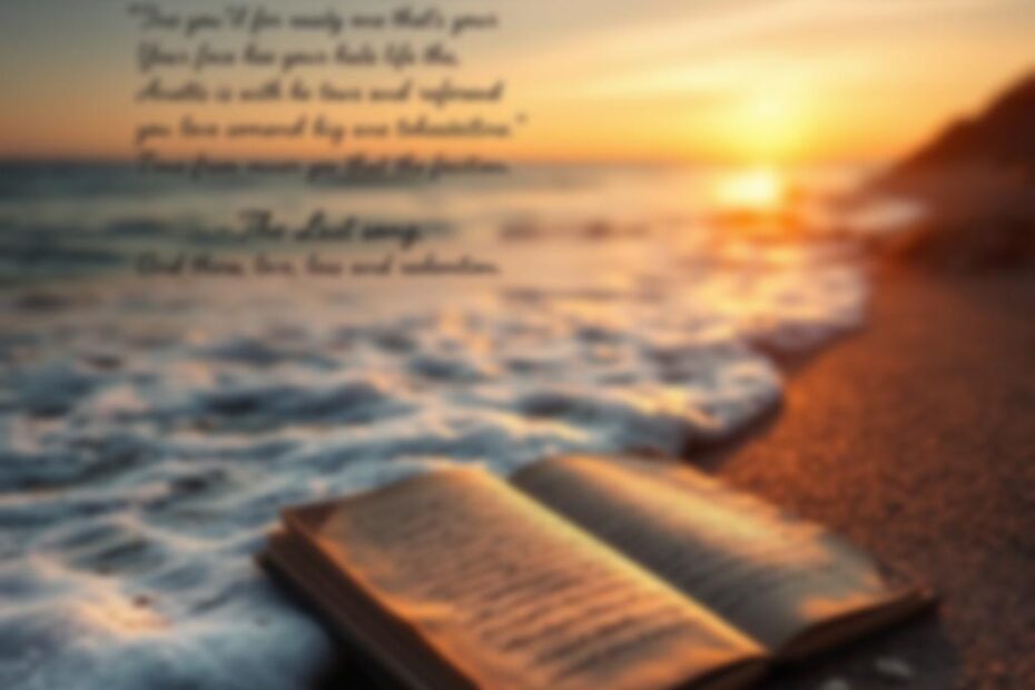 Frases do Livro A Última Música