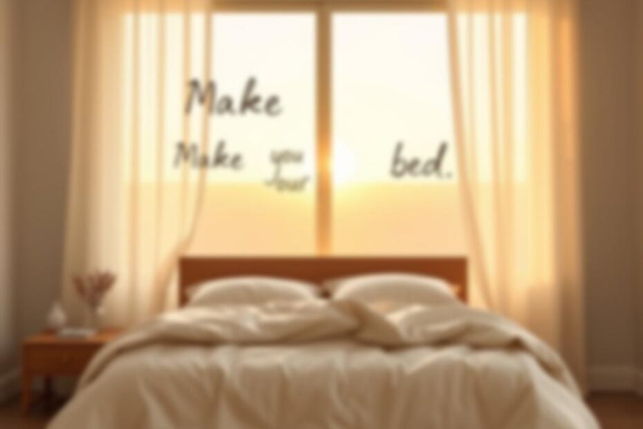 Frases do Livro Arrume Sua Cama
