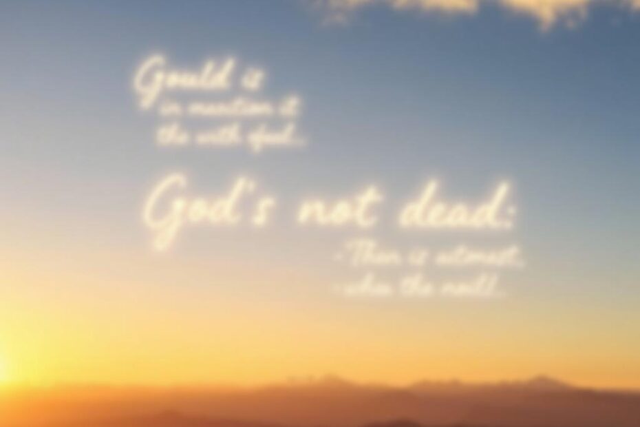 Frases do Livro Deus Não Está Morto