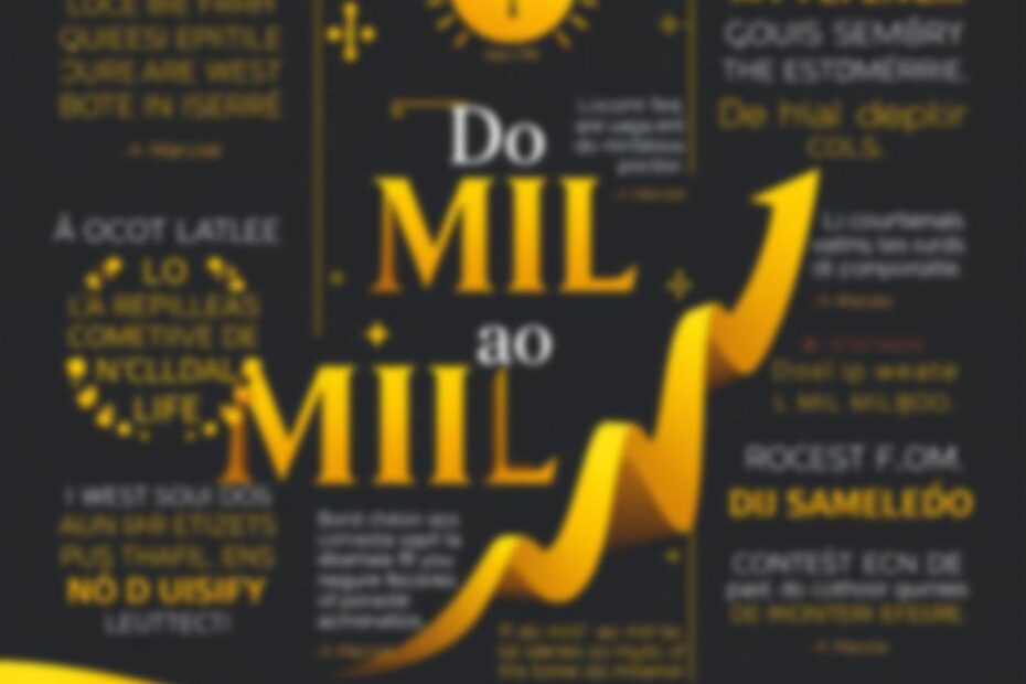Frases do Livro Do Mil ao Milhão