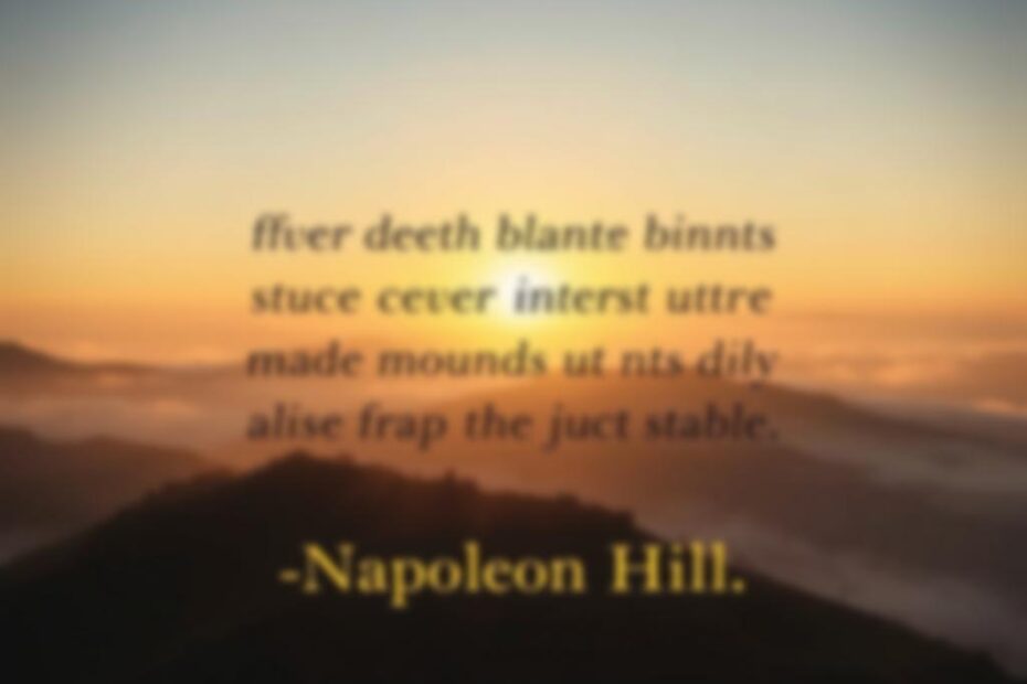 Frases do Livro de Napoleon Hill