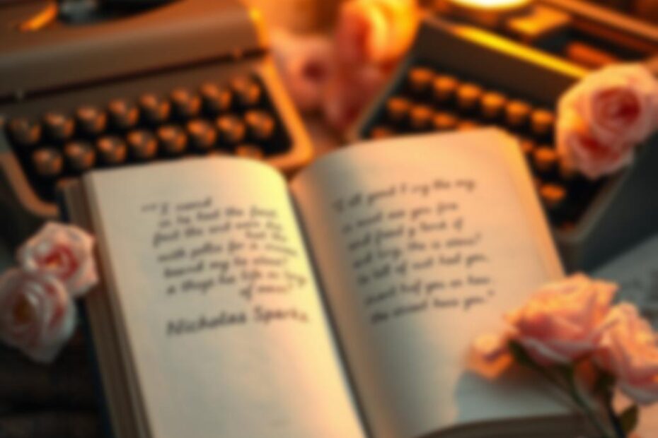 Frases do Livro de Nicholas Sparks