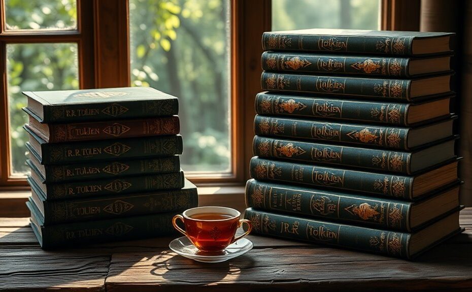 livros de fantasia do Tolkien